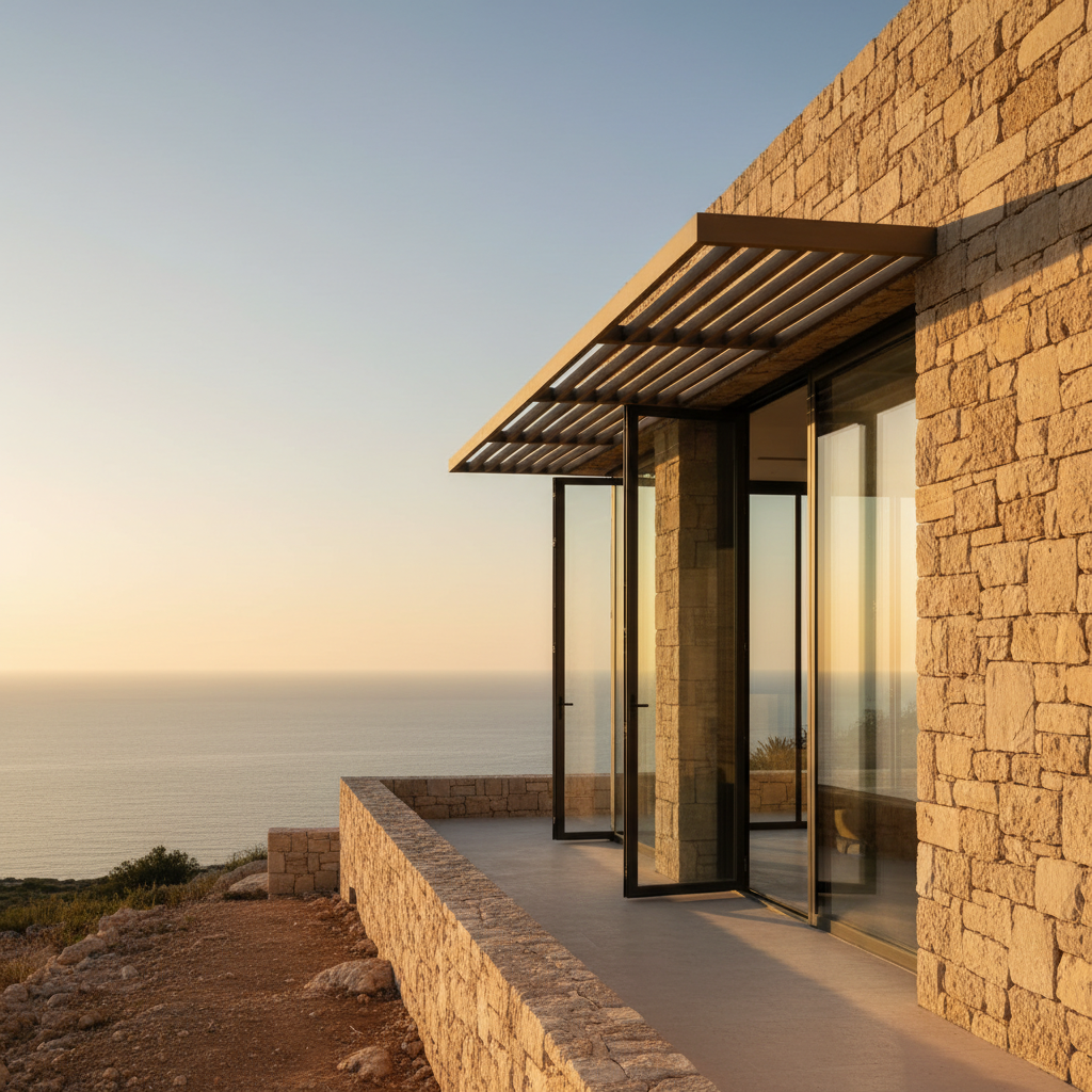 Designing for the Climate: Shading, Stone, and Modern Cyprus Villas